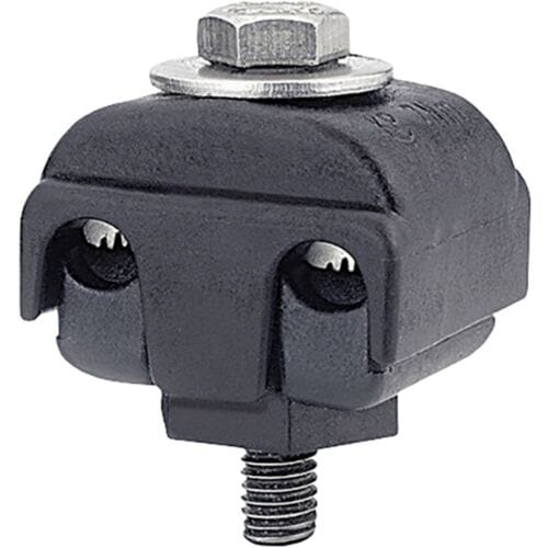 HellermannTyton 435-01558 Tap Connector 1516-ST-BK Aftakklem Flexibel: - Massief: 1.5-16 mm² 1 stuk(s) Zwart