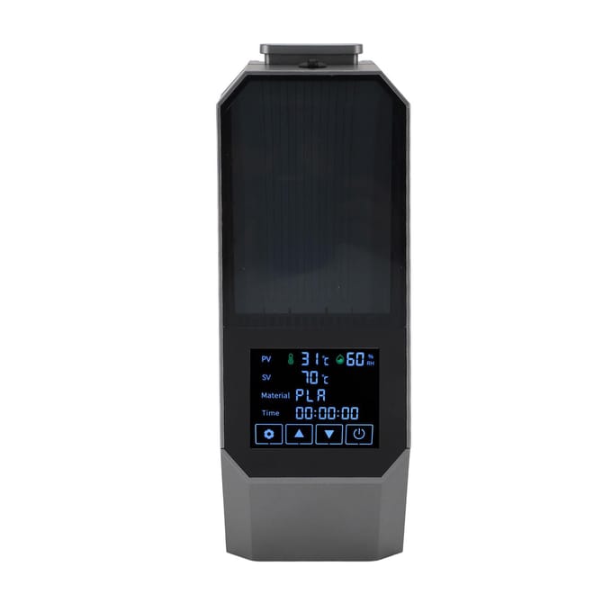 Filament Droogbox PTC 360 graden Verwarming LCD Scherm 48H Timer 1.75mm 2.85mm 3mm Filament Droger US Plug black
