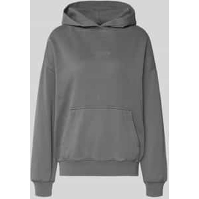 Oversized hoodie met logo en kangoeroezak, model 'CLARITA'