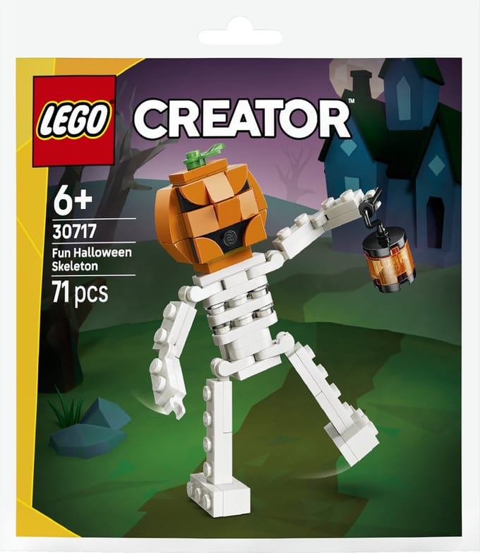 LEGO Creator - Leuk halloweenskelet - 30717