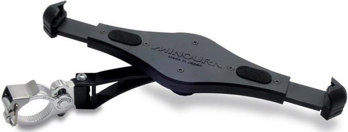 Minoura tablethouder fiets - universele tablet houder voor stuur - 9.7 inch