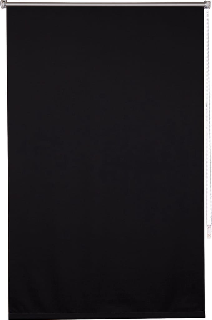 Bolt Edge Rolgordijn - Zwart - Verduisterend - Isolerend - 70x160cm