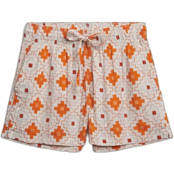 Damesstrandshort met opdruk Superdry