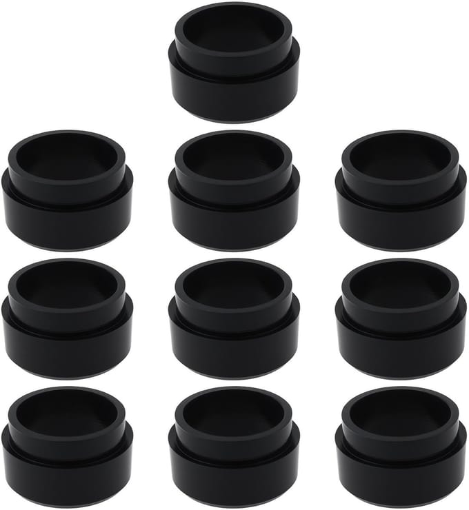 Dailygoods- Golf Shaft Ferrules Set van 10 - 0.335 Tip - Compatibel met Taylormade
