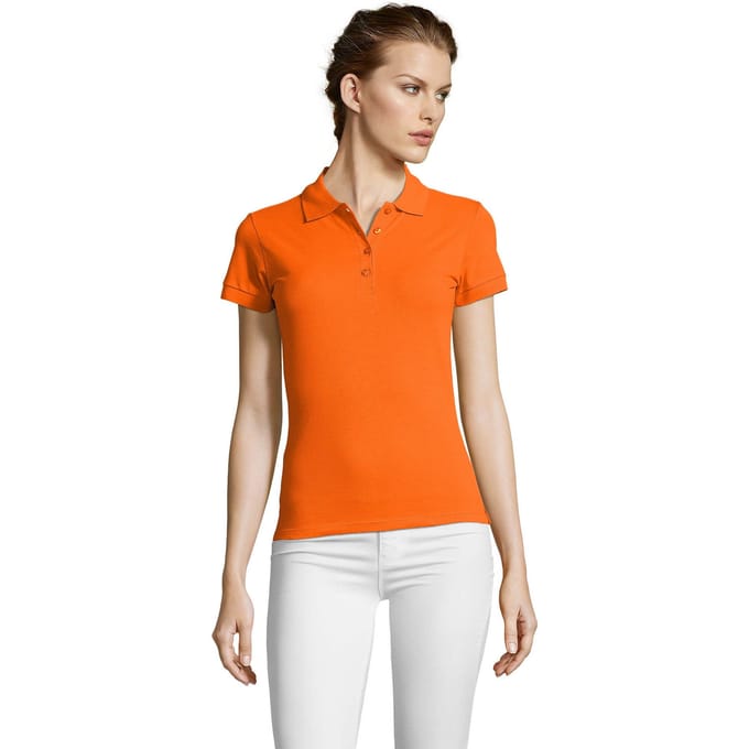 SOLS Dames/Dames People Poloshirt (Oranje)
