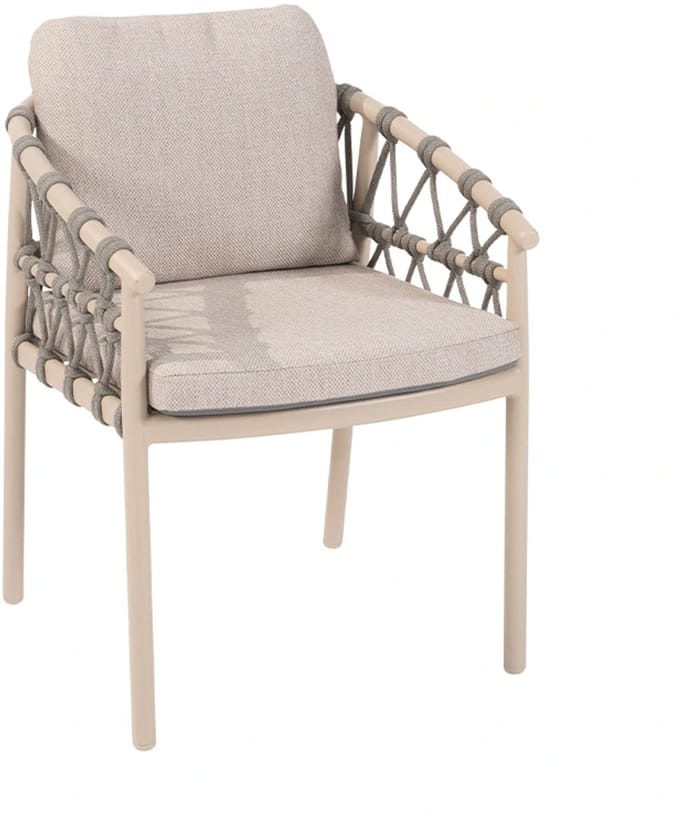 4 Seasons Outdoor Piacenza Dining Tuinstoel - Latte