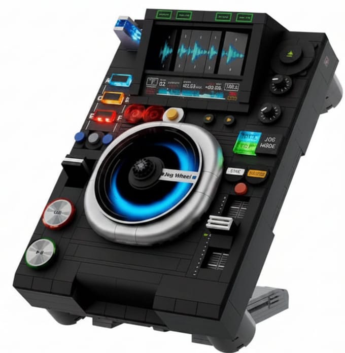 SNJY® DJ Set - DJ Controller - DJ - 12L x 34B x 24H cm - Zwart