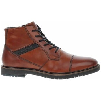 Bugatti heren nette veterschoen - Cognac - Maat 44