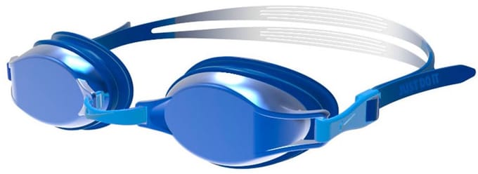 Nike Swim Nessd125 Chrome Mirror Zwembril Blauw Man,Vrouw