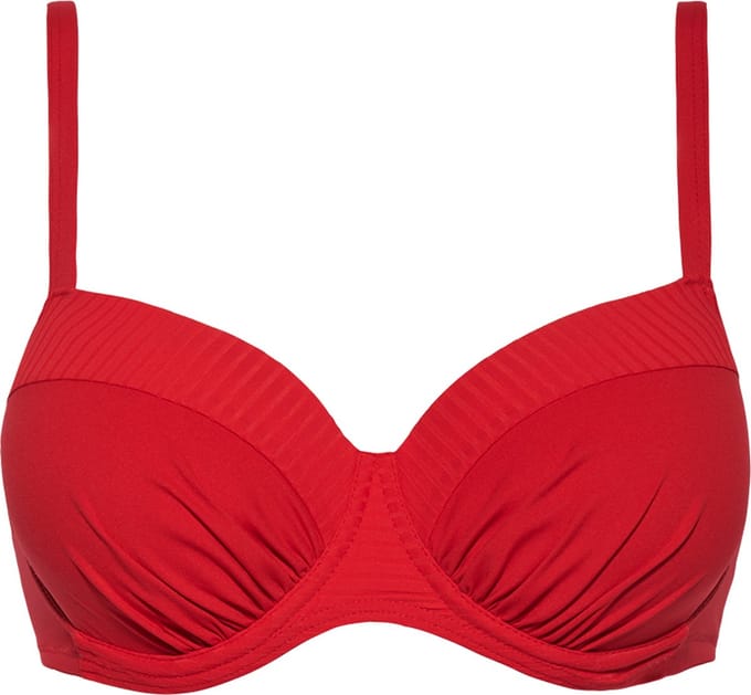 CYELL Dames Bikinitop Voorgevormd met Beugel Rood  -  Maat 70F