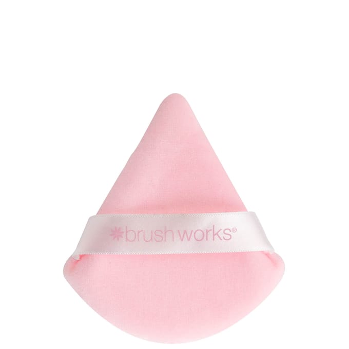 brushworks Triangle Powder Puff Duo 2 st