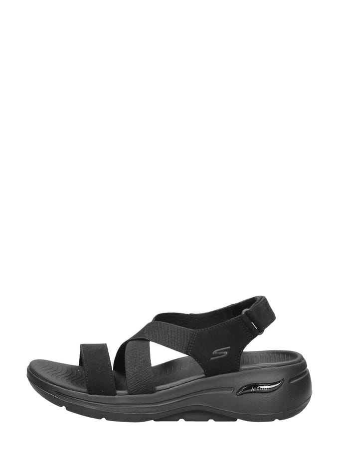 Skechers GO WALK ARCH FIT SANDAL - TRE Dames Sandalen - Zwart