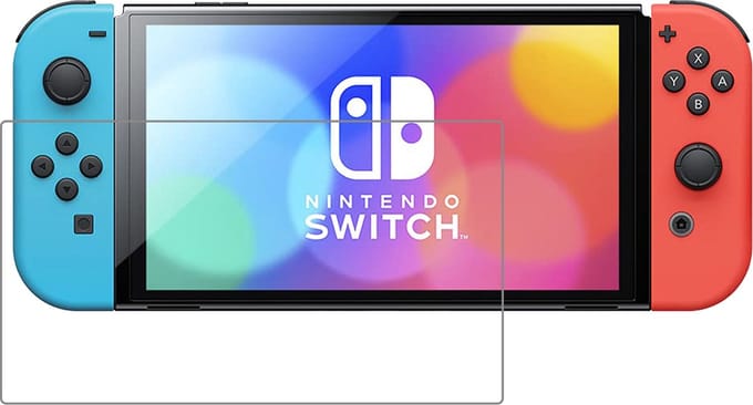 Screenprotector - Geschikt voor Nintendo Switch Screenprotector Bescherm Glas - Tempered Glass Geschikt voor Nintendo Switch Screen Protector