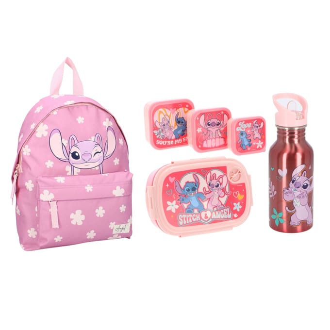 Lilo & Stitch schoolset; rugzak en lunchset