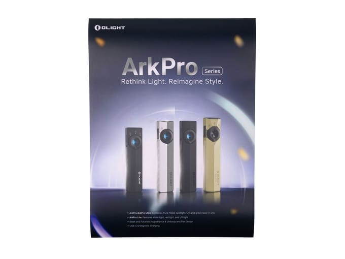 Olight arkpro poster