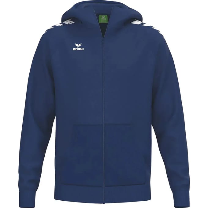 Erima Cmpt Wings Hooded Full Zip Heren - New Navy | Maat: M