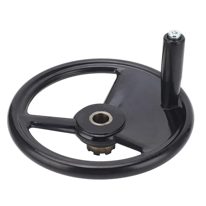 Freeshandwiel 22x250mm Technische Kunststoffen Multifunctioneel Ronde Vorm Handwiel voor