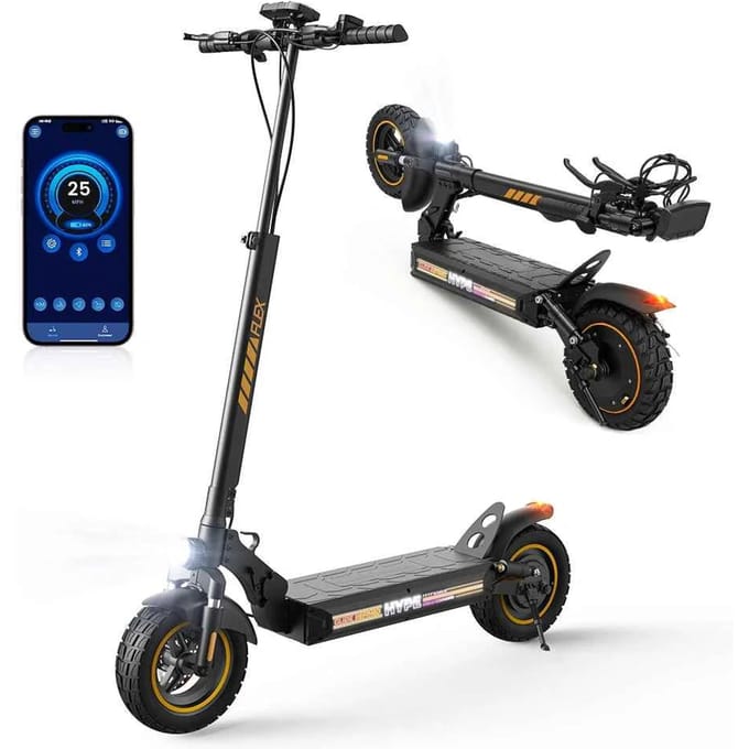 isinwheel D2 Electric Scooter 1000W Motor 48V 15.6Ah 55km Range