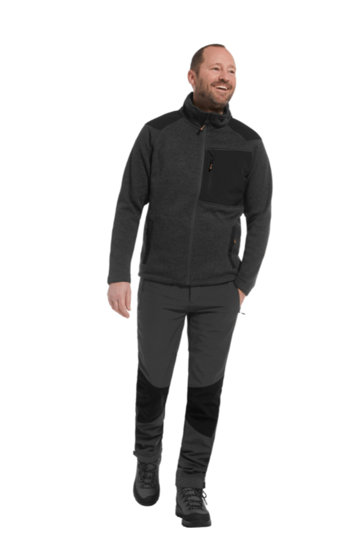 Rovince coarse fleece heren antrac. - m