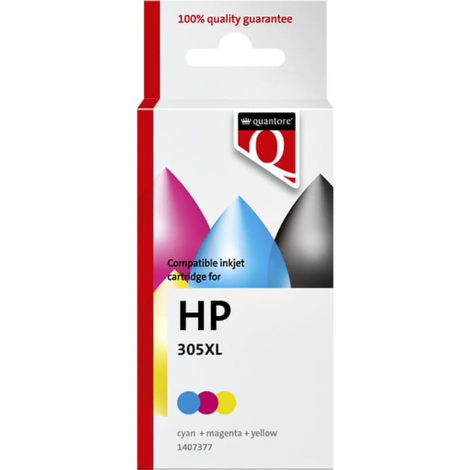 Inktcartridge Quantore alternatief tbv HP 305XL kleur