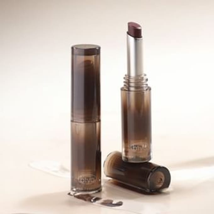 biya  - Clear Glossy Lipstick - 8 Colors 101# Ice White Peach - 2.2g