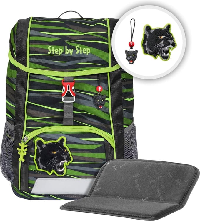 Step by Step KID - Rugzakset 3tlg. 35 cm (Wild Cat Chiko)