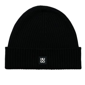 HUGO dop Xola Beanie Black zwart