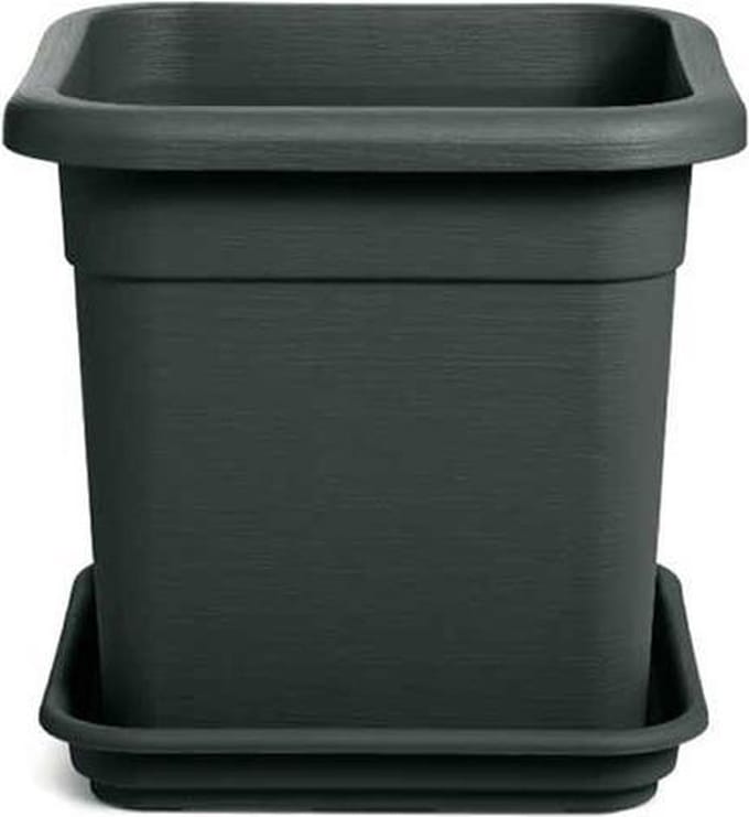 Elezza Decor Quadro Plantenbak L42 x B42 x H40 cm - Antraciet