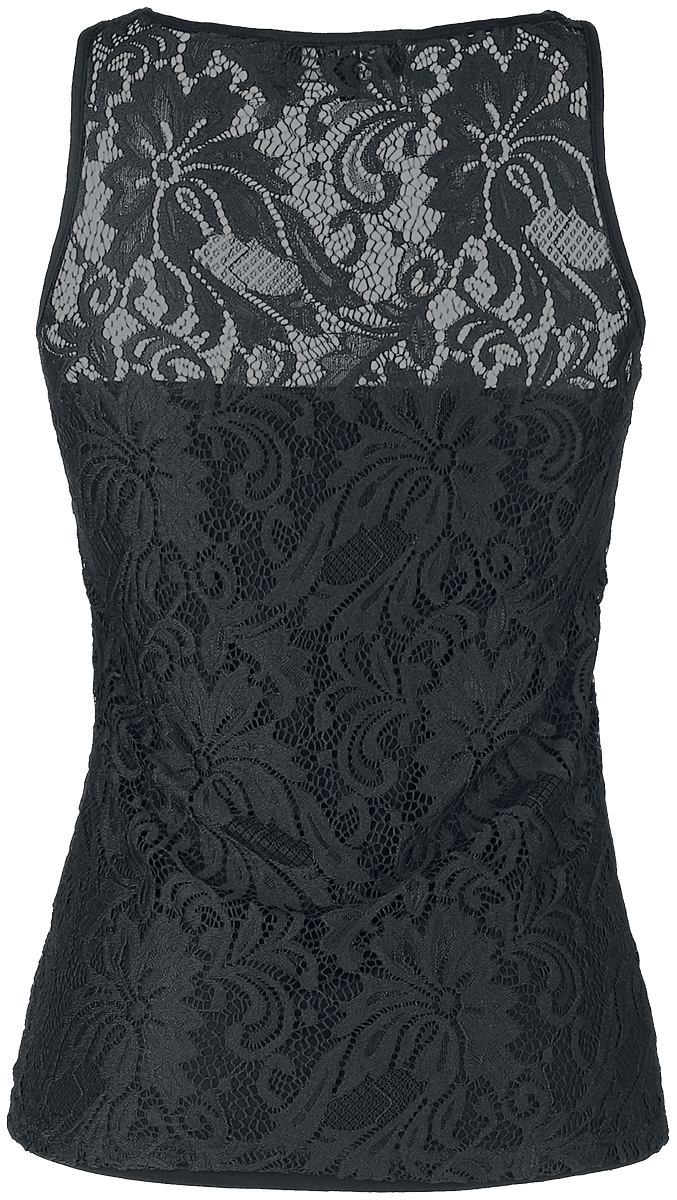 Black Premium by EMP Top - Lace Top - S tot XXL - voor Vrouwen - zwart