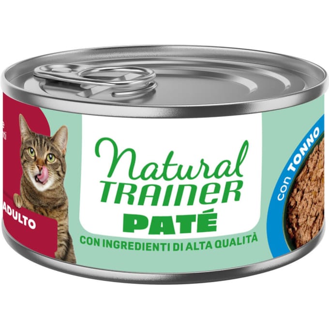 18x 85g Natural Trainer tonijn nat kattenvoer