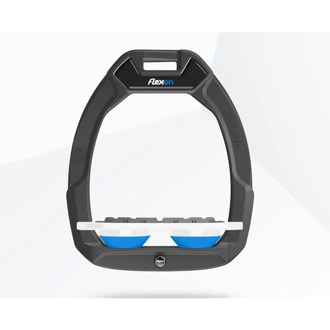 Veiligheidssporen Plat Grip Antraciet/Wit/Blauw Flex-On Safe-On