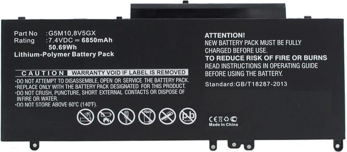 CoreParts MBXDE-BA0067 notebook reserve-onderdeel Batterij/Accu