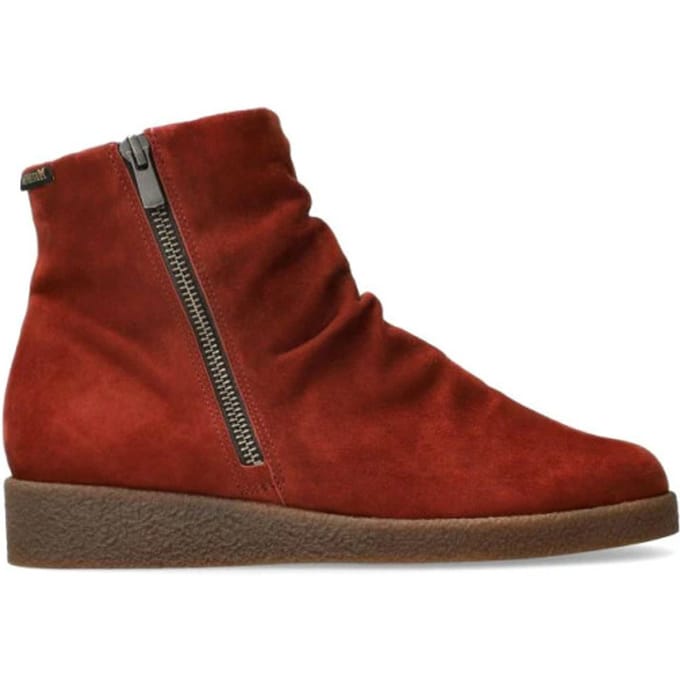 Mephisto Cassandra - dames laars - Rood - maat 42 (EU) 8 (UK)