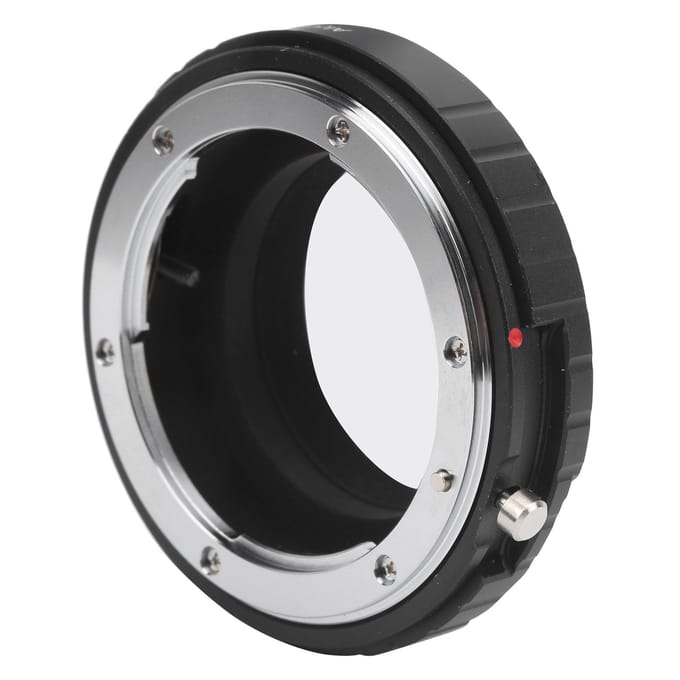 NEWYI AI(G)‑LM Lensadapterring voor Nikon AI Mount Lens naar voor Leica LM Mount Camera black