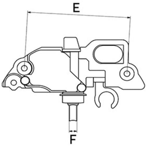 Generatorregelaar HC-CARGO F 032 230 624