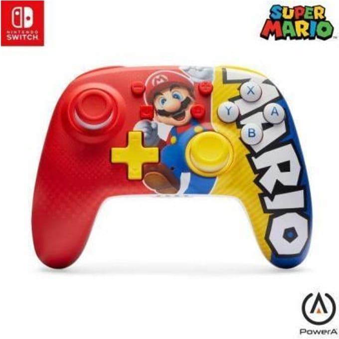 PowerA Nano verbeterde draadloze controller voor Nintendo Switch - Mario-overwinning