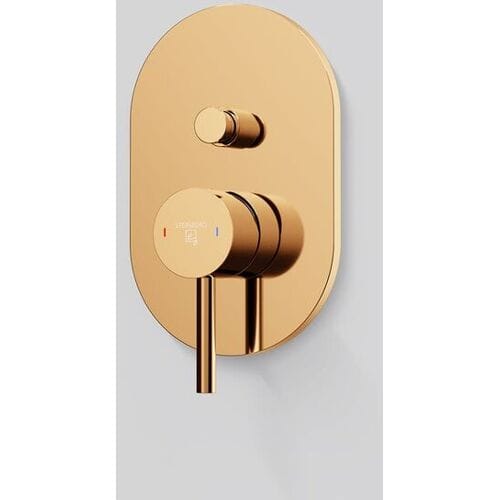 Steinberg 100 series ready-mounted bath/shower mixer concealed 100 2103 3 RG