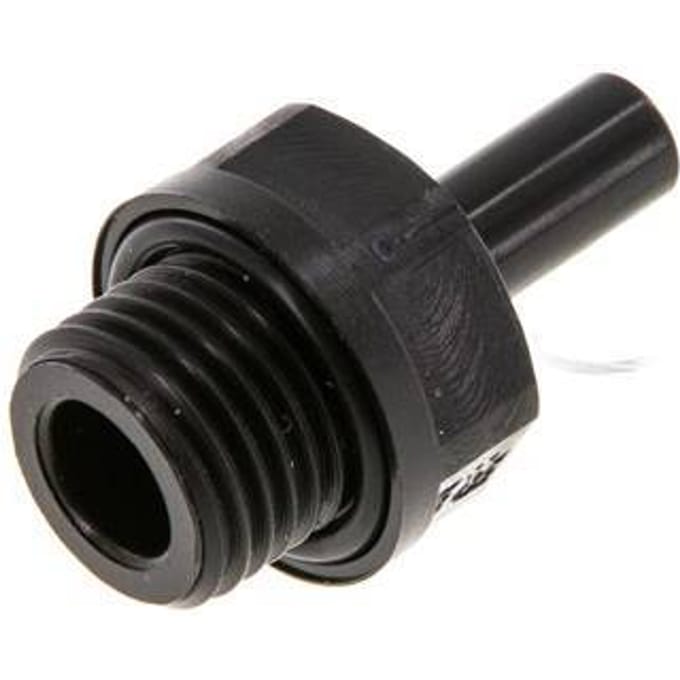 6mm x G1/4'' insteekfitting POM buitendraad NBR [5 Stuks]