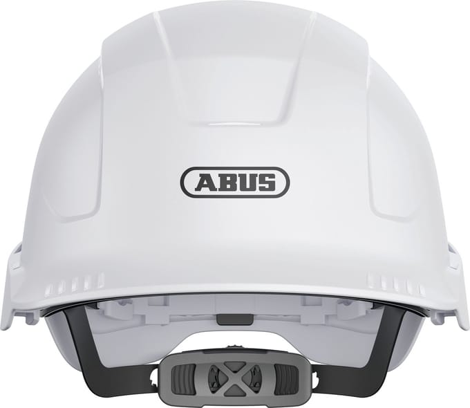 Industriële veiligheidshelm - ABUS - SCATOR - Polarwit