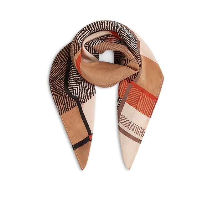 Summum Scarf Satin Sjaals Multicolor 8s1106-8617
