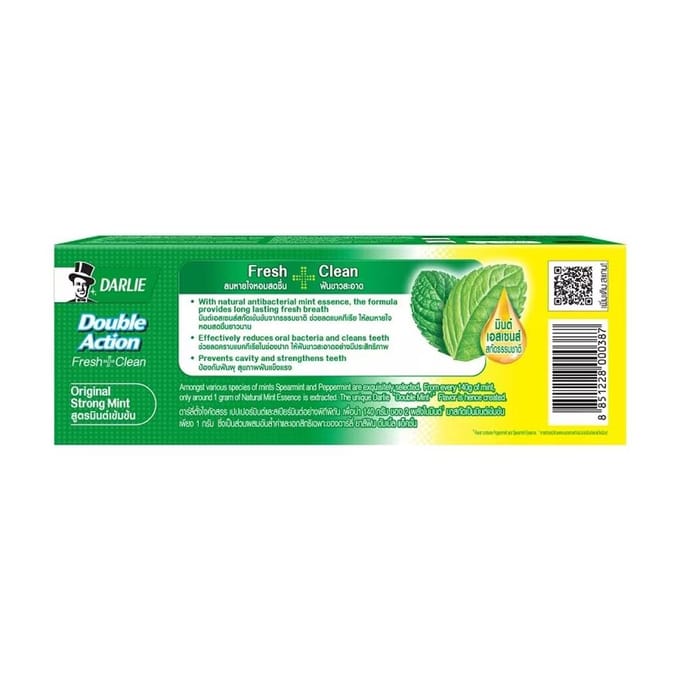 DARLIE Dentifrice Double Action Original Menthe Forte 150 g. 150 g. x 2 pcs