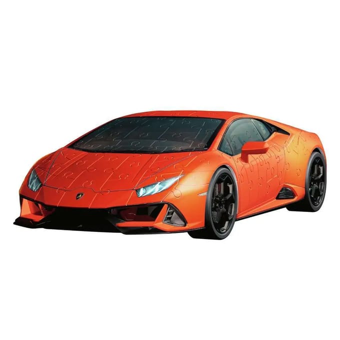 3d puzzel Ravensburger Lamborghini Huracán EVO Edition orange (avec grille)
