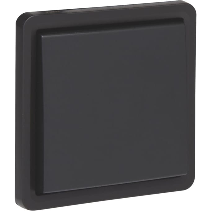 Waterdichte IP55 Drukknopschakelaar 10A 250V NO/NC Zwart - 761-33005