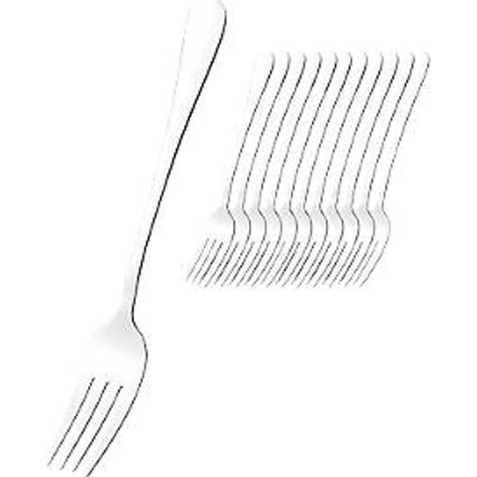 ESMEYER Sylvia dinervork set van 12, 18/0 roestvrij staal, gepolijst, 19,6 cm lang - catering set