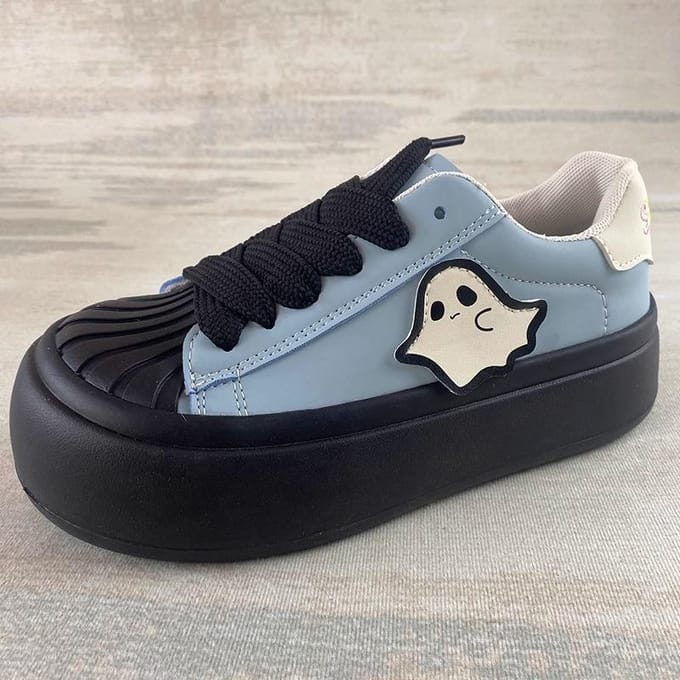 Dames Sneakers New Bread Big Head Schoenen Platform Casual Witte Schoenen 39 gray