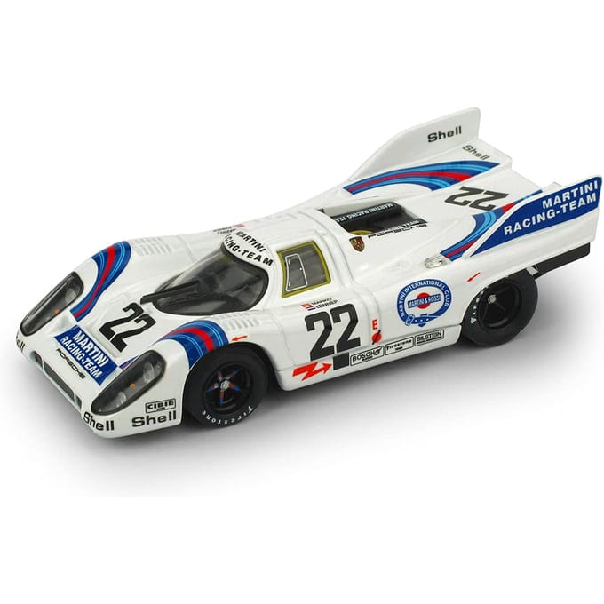 Brumm Porsche 917K Le Mans 24H 1971 Winnaar Martini Racing BRUMM 917K LE MANS MARTINI 1/43 [Gebruikt] wit