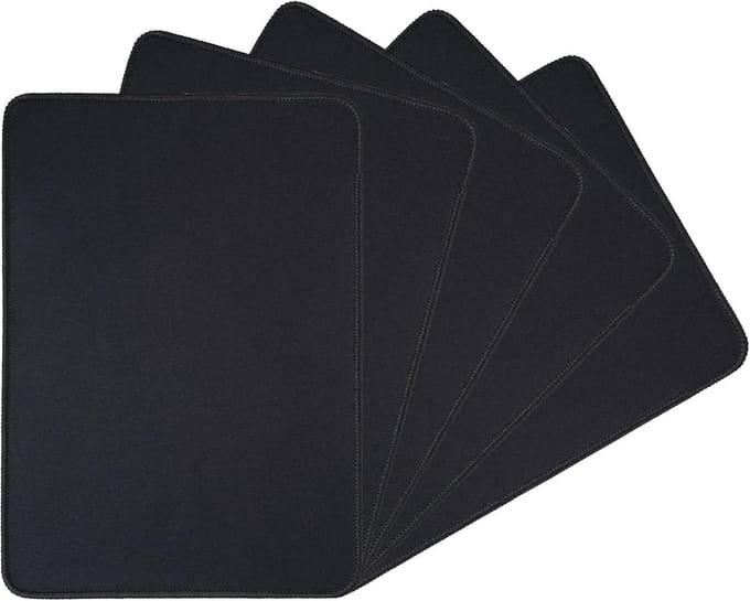 Gaming Muismat Antislip 28 x 20 cm - 5 Stuks, Ideaal voor PC en Laptop