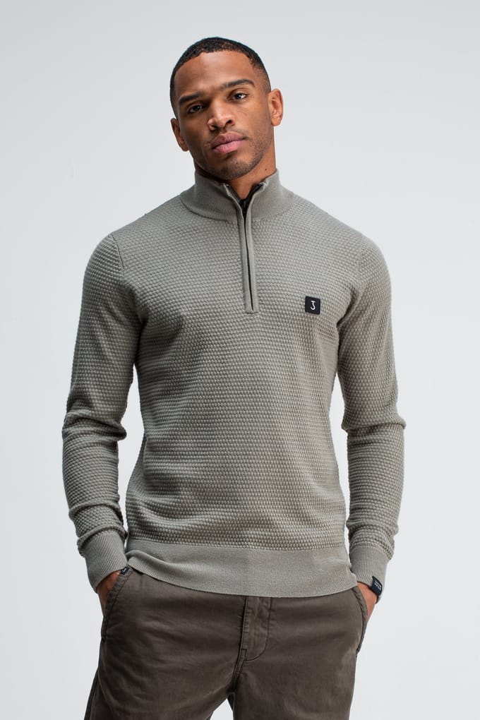 Butcher of Blue Structure Halfzip Granite Green Taglia: S | Dolcevita Outlet | Uomo | Verde