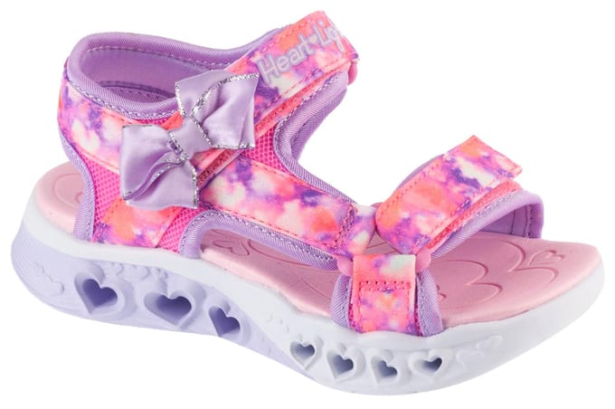 Skechers S-Lights: Flutter Hearts Sandal - Blurry Love, voor meisje, Roze, Sandalen, maat: 32
