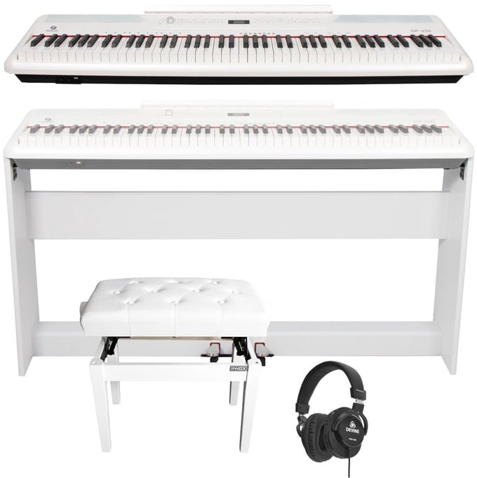 Fazley DP-250-WH Piano starterset Deluxe